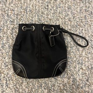 Coach wristlet pouch